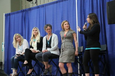 from left to right: Dr. Ruthie Harper, Dr. Lauren Noel, Dr. Deborah Gordon, Stefani Ruper and Diane Sanfilippo